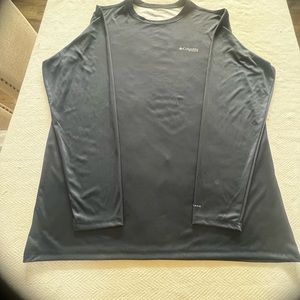 Columbia long sleeve navy terminal tackle tshirt size xl